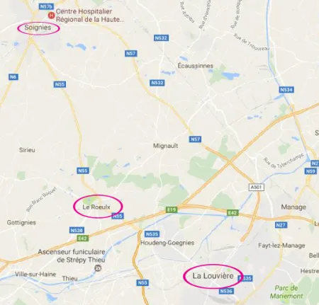 Meerdere diefstallen in La Louvière, Soignies en Le Roeulx 