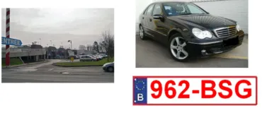 Carjacking op de parking van het warenhuis CORA