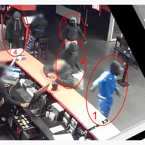 Vol à main armée dans une agence de paris à Bruxelles