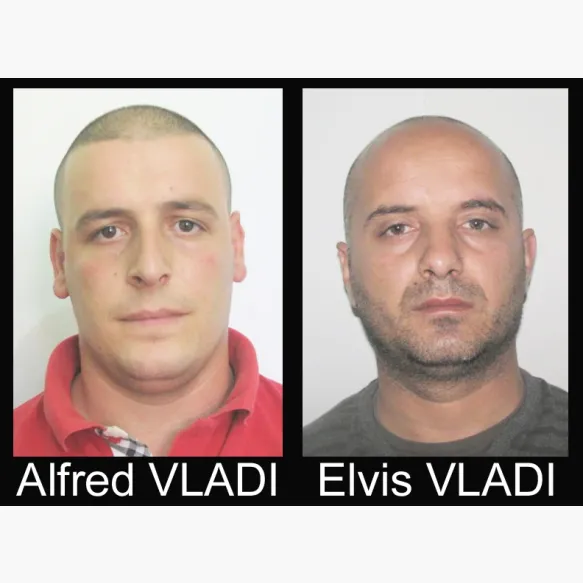 Alfred VLADI et Elvis VLADI recherchés